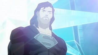 Reign of the SupermenSteel vs Eradicator fight  Superman resurrects [upl. by Anilah396]