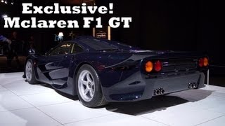 EXCLUSIVE  Mclaren F1 GT Longtail  No1 of 3 Ever made [upl. by Ecirtak423]