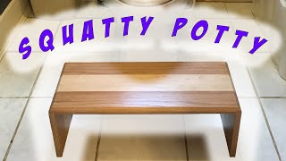 Lets Make a DIY Squatty Potty Toilet Stool  How To [upl. by Rola]