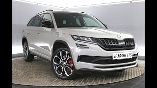 Skoda Kodiaq 20 BiTDI vRS DSG 4WD Euro 6 ss 5dr 7 Seat [upl. by Ellis806]