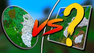 BEST MINIMAP for Minecraft Journey Map vs Xaeros Minimap [upl. by Adaran]