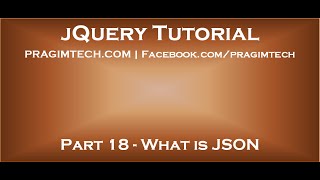 What is JSON [upl. by Gypsy]