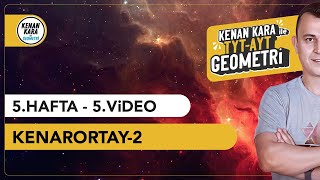 Kenarortay2  GEOMETRİ KONU ANLATIMI 2024 Tayfa TYTAYT [upl. by Hammock]