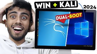 DUAL BOOT Windows amp Kali Linux Perfectly Without Error🔥 Step By Step Guide For PCLaptop [upl. by Roddie]