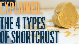 Explained The 4 types of shortcrust used in French baking [upl. by Adnert]