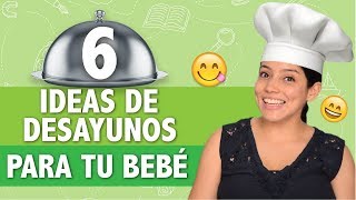 Desayunos fáciles para tu bebé [upl. by Esiole]