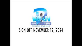 DWANAM 1206 KHz Sign OFF November 12 2024 [upl. by Iviv]