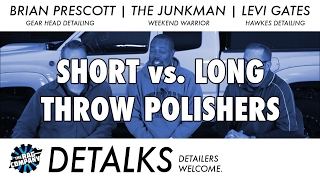 Long vs Short Throw Polishers Which Do You Prefer  DETALKS [upl. by Harifaz]