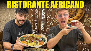 PROVIAMO IL MIGLIOR RISTORANTE AFRICANO DI MILANO  QUESTO POSTO È ASSURDO STIAMO VERAMENTE GODENDO [upl. by Adnohsal]