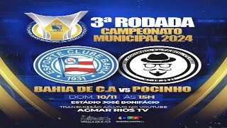 Bahia x Pocinho  Campeonato Municipal de Várzea da Roça [upl. by Lorri]