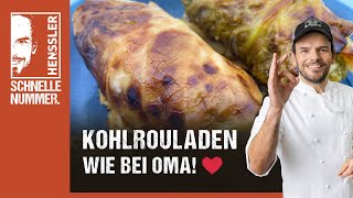 Schnelles Kohlrouladen Rezept von Steffen Henssler [upl. by Nehtan549]