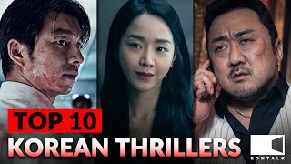 Best Korean Thriller Movies  EONTALK [upl. by Rabbaj]