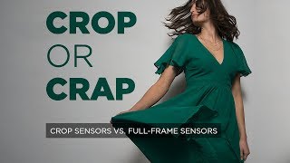 Crop Sensors vs Full Frame  Crop Or Crap [upl. by Alil563]