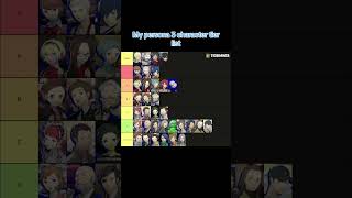 Persona 3 persona anime friendship review gaming persona3 tierlist atlus [upl. by Quiteri]