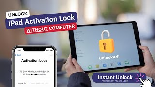 Unlock iPad Activation Lock without Computer [upl. by Akinam820]