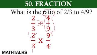 What is the ratio of 23 to 49 mathtutor maths exam [upl. by Bruno834]