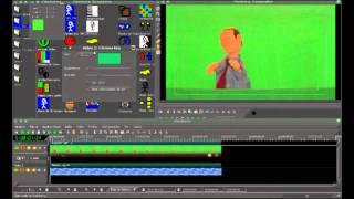 Cinelerra  Chromakey recursos extras [upl. by Durarte]