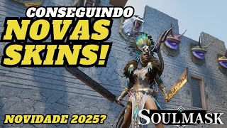 âœ… NOVAS SKINS DE CHEFES MODO DOMESTICAÃ‡ÃƒO E BONECO DE TREINO  SOULMASK  E NOVIDADE PARA 2025 [upl. by Florio215]