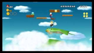 New Super Mario Bros Wii  Star Coin Location Guide  World 55  WikiGameGuides [upl. by Dania]