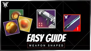 WEAPON CRAFTING BREAKDOWN  How to Get Resonant Materials Weapon Patterns ReShaping  Destiny 2 [upl. by Nij]