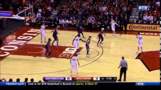 Wisconsin Badgers Basketball Zone Lob Set [upl. by Deevan]