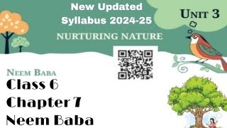 Class 6 English Chapter 7 Neem Baba Explanation New book 202425 [upl. by Polak]