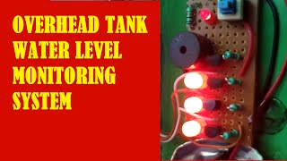 Overhead Tank Water Level Monitoring system [upl. by Sapphira]