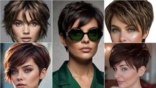 Stylish Short Haircuts for Women Over 60 [upl. by Quick]