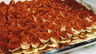 Gercek Italyan Tiramisu tarifi  NurMutfagi canli yayin [upl. by Juna]