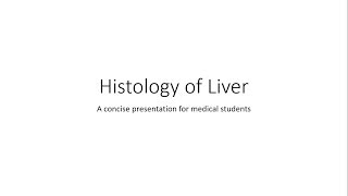 Liver  Histology [upl. by Arayk]