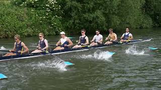 Wolfson M1 Division 2 Thursday Cambridge May Bumps 2023 slow motion [upl. by Croft]