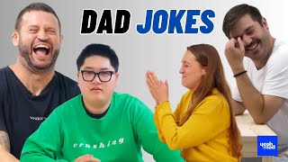 Dad jokes Try not to laugh  YeahMad Dad jokes compilations [upl. by Myrta536]