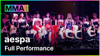 MMA2023 aespa  FULL Performance  TrickorTrick Drama MMA2023 에스파 [upl. by Iams]