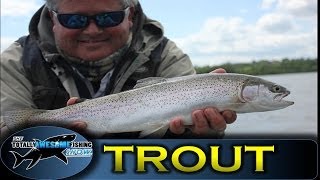 Fly fishing for Trout from a boat  TAFishing Show [upl. by Karlyn]