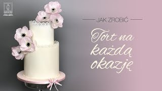 Jak zrobić tort z koronką na każdą okazję [upl. by Reddin]