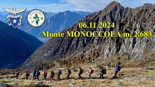 20241106 Monte MONOCCOLA m 2683  Sempreverdi Franciacorta [upl. by Ennail]