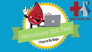 Hemosures Immunological Fecal Occult Blood Test iFOB Test How to use in 7 easy Steps [upl. by Beatty469]