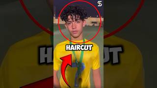 😎 Footballers with the Best Haircuts Style lamineyamal cristianojr vinicius [upl. by Meeka]