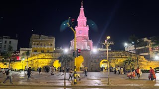 Cartagena 🇨🇴 Centro Historico night walk [upl. by Docilu34]