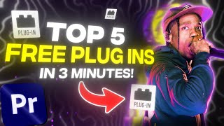 TOP 5 Free Plugins you need in 2024 Premiere Pro [upl. by Gunning953]