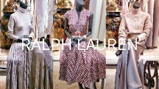 Ralph Lauren Luxury Shopping in Milan AutumnWinter 2024 Collections [upl. by Ano]