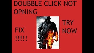 battlefield bad company 2 double click not opening [upl. by Aniral435]