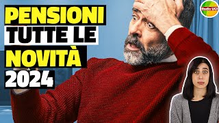 TUTTE LE NOVITÀ sulle PENSIONI con la LEGGE di Bilancio 2024 rivalutazione quota 103 opzione donna [upl. by Boyer311]