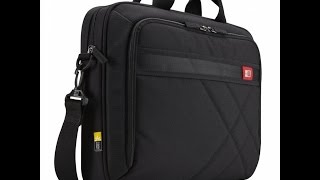 Case Logic DLC115 156Inch Laptop and Tablet Briefcase Black [upl. by Darian]