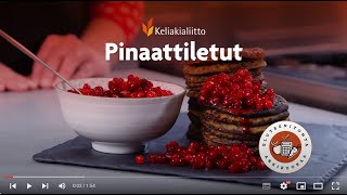 Gluteenitonta arkiruokaa Pinaattiletut [upl. by Trevor983]