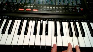 How to Play Dreams by Van Halen on Keyboard QUICK  HD [upl. by Ecyarg]