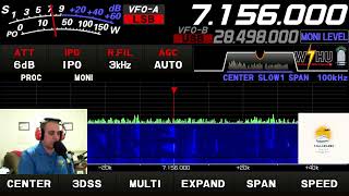 W7HU SteppIR PreppIR Dipole 20 to 6 m feb14th 2024 [upl. by Yadnil527]