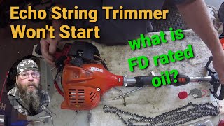 Echo String Trimmer Wont Start [upl. by Dalis]