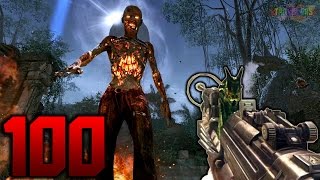 ShangriLa Round 100 High Round Attempt Black Ops 1 Zombies [upl. by Eraste]