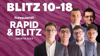 SuperUnited Rapid amp Blitz Croatia 2024 Day 5  GrandChessTour [upl. by Aniroc]